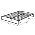 thumbnail image 3 of Cama Full de Metal con Base de Plataforma de 10 Pulgadas – Estructura Robusta de Perfil Bajo en Negro, Soporte de Lamas de Acero Antideslizante y Silencioso, Montaje Sencillo, Sin Base, Almacenamiento, 3 of 6