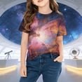 thumbnail image 5 of Fnooota Girls T Shirts, Crew Neck Printed Pullover Summer Short Sleeve Tops Multicolor Size 7-8 T, 5 of 7