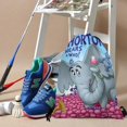 thumbnail image 3 of ¡Horton Escucha a Quién! Mochila de Cuerdas para Deportes y Gimnasio, Bolsa de Cuerdas Resistente al Agua, Bolsa Cinch, 30×40cm, 3 of 6