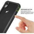 thumbnail image 7 of CellEver for iPhone XR Case with Built-in Screen Protector, Clear Full Body Heavy Duty Protection Shockproof Rugged Transparent Cover (Lime), 7 of 7