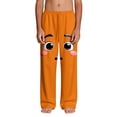 thumbnail image 4 of SGFCWSX Boys Lounge Pants Elastic Waist Loose Fit Soft Graphic Casual Pants for Kids Orange Size 11 Years, 4 of 9