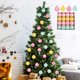 thumbnail image 1 of Bolas decorativas navideñas, 16 bolas navideñas de terciopelo, bolas flocadas para árbol de Navidad, bolas de plástico, adornos colgantes decorativos de Navidad, decoración para árbol de Navidad de 2,, 1 of 6
