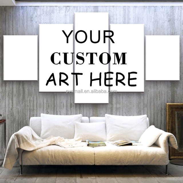 5 paneles de pintura en lienzo, conjunto de arte de pared, artes de alce, decoración de pared de la habitación del hogar, artes y manualidades, decoración de pared de Navidad