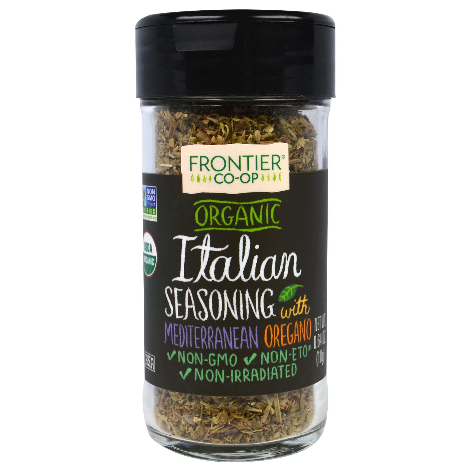Frontier Natural Products, Organic Italian Seasoning with Mediterranean
