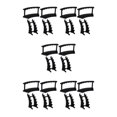 thumbnail image 3 of Guardoinrt 4pieces Multi-functional Pen Display Stand Organizer Easy Access To Ballpoint Pens Ballpoint Pen Display Stand Plastic black 5Set, 3 of 6