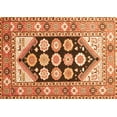 thumbnail image 1 of Ahgly Company Indoor Rectangle Persian Orange Traditional Area Rugs, 8' x 12', 1 of 1