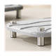 thumbnail image 5 of Caja para fregadero de casa con ranuras, patas de acero inoxidable con fondo de goma, piedra absorbente de agua utilizada para artículos de tocador gris claro, 5 of 8