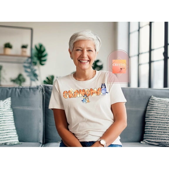 Bluey Grandma T-shirt, Funny Bluey Gift For Grandma, Mother's Day