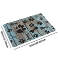 thumbnail image 3 of Zynviq Paw Prints Area Rugs 15.7" X 23.6" Throw Rug Pets Diatom Ooze Washable Rectangular Multicolor Small Rug for Coffee Table, 3 of 9