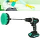 thumbnail image 2 of Rawiri Juego de accesorios para cepillos de taladro Kit de cepillos de limpieza de taladro largo extendido eléctrico Verde, 2 of 8