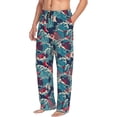 thumbnail image 6 of Rateoe Fish In The Wave Pattern Men’s Ultra-Soft Comfy Pajama Lounge Pants Sleepwear,Comfortable Lounge Wear,lightweight Pajamas, Casual Home Wear-XX-Large, 6 of 6