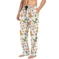 thumbnail image 4 of JSTEL Cute Dinosaur Dino Animal Men's Sleepwear Mens Pajama Pants Bottoms with Pockets, XXL, 4 of 6
