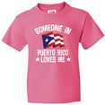 thumbnail image 3 of Inktastic Someone in Puerto Rico Loves Me Youth T-Shirt, 3 of 5