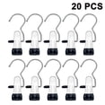 thumbnail image 1 of 20 clips para colgar botas, gancho para ropa, alfileres para colgar ropa, ganchos de acero inoxidable para calcetines, toallas, ropa interior, sombreros, bufandas, toallas, pantalones y ropa de bebé Xemadio 2035202-1, 1 of 9