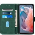 thumbnail image 5 of Compatible with Motorola Moto G 5G 2024 Wallet Case Leather with Kickstand Card Slots Phone Case Durable Magnetic Closure Shockproof Protective Cover for Moto G 5G 2024 Green YBS, 5 of 12