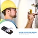 thumbnail image 1 of Conector De Cable De Resorte Abrazadera de conector de cable Terminal de conector de 2 vías Sin pelado de cables para electricista Sywqhk Libre de BPA, 1 of 3
