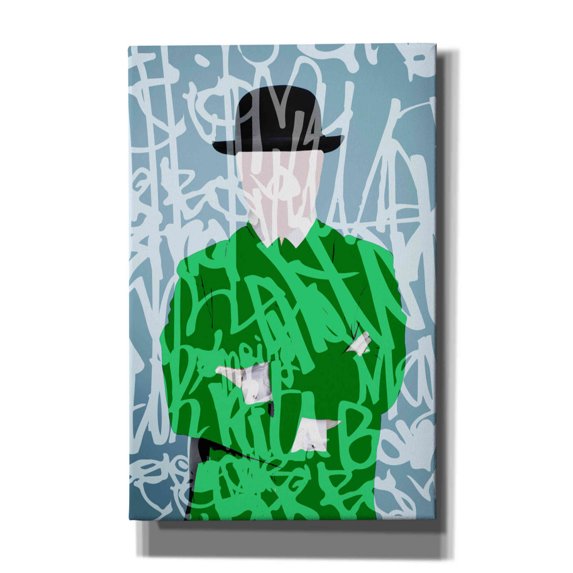 Epic Graffiti 'Graffiti Man 2' by Irena Orlov Giclee Canvas Wall Art, 26"x40"