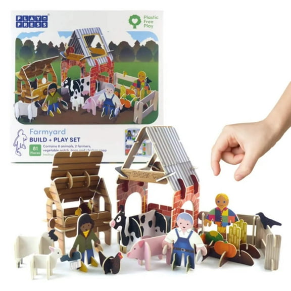 Playpress Farmyard Pop-out Playset