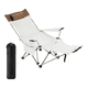 thumbnail image 3 of Silla De Playa Portátil Plegable Con Reposapiés Y Portavasos Belug, Café, 3 of 5