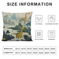 thumbnail image 5 of BANET  Decorative Throw Pillow Cover Cute Animal Cartoon Double-Sided Couch Pillow Case Accent Cushion Covers for Home Sofa Bedroom Car Office 20x20in, 5 of 5
