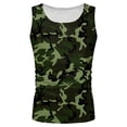 thumbnail image 4 of Hessimy Men’s Athletic Fit Tank Tops Cotton Breathable Sleeveless Undershirts（AG,L), 4 of 5