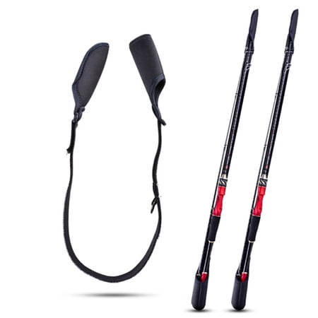 Fishing Rod Sleeve Strap Adjustable Rod Sock Protector Belt Cover for Fishing Pole Tube Case Storage