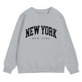 thumbnail image 4 of Gibobby Toddler Boys Cotton Pullover Crewneck Sweatshirt Long Sleeve Cartoon Shirt Sweaters Tops(Grey,5-6 Years), 4 of 4