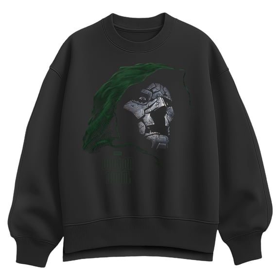 Fantastic Four - Dr. Doom Oversized Fleece Crew Sweatshirt