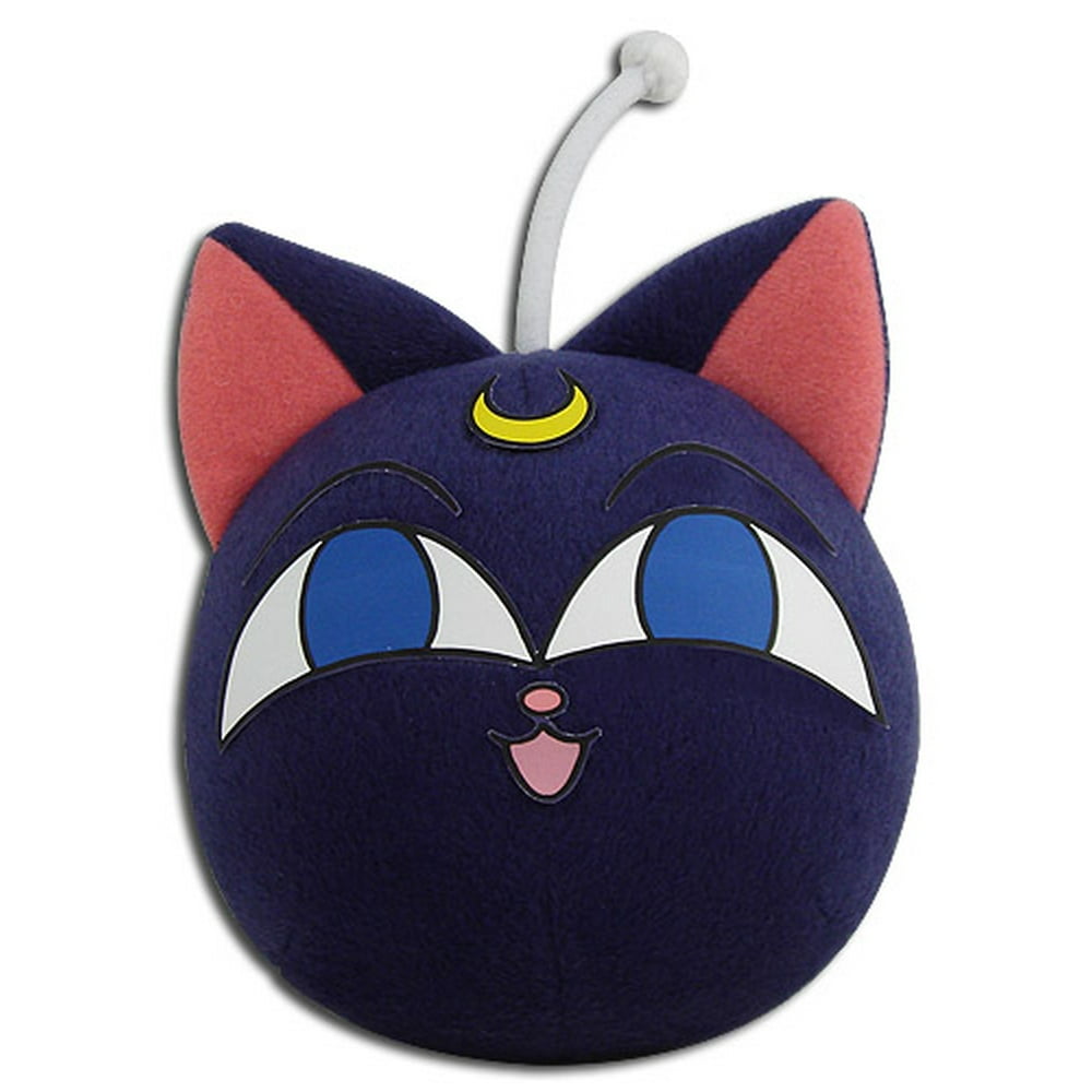 Sailor Moon R Anime Luna P Plush Toy - Walmart.com - Walmart.com