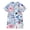 Q134-Sky Blue, variant on UAYOTSE Toddler Boys Sun Swimsuit Animal World Floral Print Zipper Short Sleeve Childrens Swimsuit,Sizes 12-18 Months