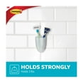 thumbnail image 4 of Command Razor Holder, Frosted, Medium, 1 Holder, 1 Medium Strip, Bathroom Organization, 4 of 11