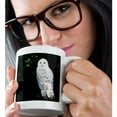 thumbnail image 2 of 3dRose, USA, Washington, Northwest Trek. Snowy owl - US48 JME0424 - John and Lisa Merrill, 11oz Magic Transforming Mug, 2 of 8