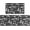 Mushroom, variant on Mushroom Kitchen Rugs Sets of 2, Black White Vintage Farmhouse Home Kitchen Rugs and Mats, Washable Non Skid Absorbent Microfiber Kitchen Floor Decor Mat 17"x 47" 17"x 30"