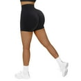 thumbnail image 5 of IDALL Running Shorts Sweatpants Women Womens Shorts Casual Waist Waisted Butt V High Work Women Lifting Biker Yoga Shorts Athletic Shorts Comfy Shorts for Women Black M, 5 of 7