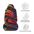thumbnail image 4 of Balery A Bright Abstract Funda de Asiento para Auto con Diseño - Cubierta Frontal Suave y Transpirable con Protector Antideslizante- 1 Unidad, 4 of 5