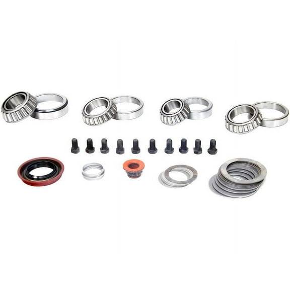 Rear Axle Differential Bearing and Seal Kit - Compatible with 1992 - 2011 Ford Crown Victoria 1993 1994 1995 1996 1997 1998 1999 2000 2001 2002 2003 2004 2005 2006 2007 2008 2009 2010