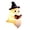 #3_A, variant on Halloween Decorations-1 Pack Light-Up Sherpa Ghosts with Pumpkin Halloween Decor Indoor Cute Ghost Tabletop Decor for Party Home Kitchen and Fireplace