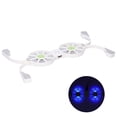 thumbnail image 3 of Laptop Cooler Cooling Pad Notebook Plegable DualFan Gran Volumen de Aire Radiador Disipador de Calor con Luz LED Azul Negro 4 Colores Portátil USB Alimentado por 4 Colores ANGGREK Otros, 3 of 8