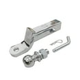 thumbnail image 2 of Chromed 2 Inch Towbar Tongue Ball Mount With Towball And Hitch Pin RV Parts Car Camper Accessories Caravan Components ,Dependable Strength, 2 of 6