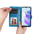 thumbnail image 4 of Funda tipo cartera GANGXUN para Honor X7A , diseño girasol, cuero PU, soporte, cierre magnético, tarjetero, 4 of 5