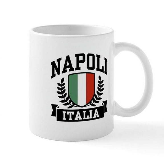 CafePress - Napoli Italia Mug - 11 oz Ceramic Mug - Novelty Coffee Tea Cup