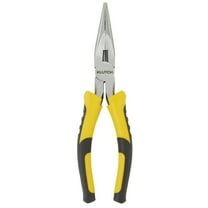 Klutch 8in. Long Nose Pliers, 2.17in. Jaw Capacity, Alloy Steel