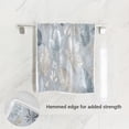 thumbnail image 2 of Towel 30x15 Inch Face Towel Hand Towel Bath Towels Hand Bath Towels Single-Sided Printed Towels, Lightweight, Breathable and Absorbent Frozen Fallen Leaves Design, 2 of 5