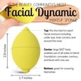 thumbnail image 2 of Esponja de maquillaje Ally Things Beauty Thirsty Lemon Yellow, 2 of 6