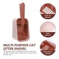 thumbnail image 2 of 1 Set of Cat Litter Scoop Professional Pet Poop Filter Shovel with Dustpan, 2 of 9