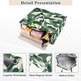 thumbnail image 3 of FORMRS Womens Corduroy Tote Bag Crossbody Shoulder Handbag with Pocket, Light Green Camouflage Design, 3 of 7