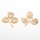 thumbnail image 5 of 10 Piezas Colgante de Encanto Forma de Hojas con Perlas Artificiales de Respaldo Plano para Proyectos de Arte y Manualiadades A31 Soledad Colgante de dijes de perlas, 5 of 10