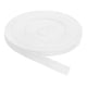 thumbnail image 1 of Cinta de sarga, 1 paquete de 11 yardas x 10mm - Cinta de tela de algodón, rollo de cinta de espiga para ropa, bolsas (blanco), 1 of 5
