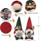 thumbnail image 2 of Gnomos navideños de peluche con pan de jengibre, gnomos navideños hechos a mano, gnomos suecos, nórdicos, rojos y verdes, figurita clásica de elfo navideño, regalos, adornos navideños, 2 of 5
