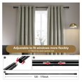 Extra Long Curtain Rods 120Inch to 170Inch, 1" Heavy Duty Large